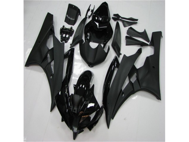 2006-2007 Black Yamaha YZF R6 Motorcycle Bodywork Canada 2006-2007 Black Yamaha YZF R6 Motorcycle Bodywork Canada