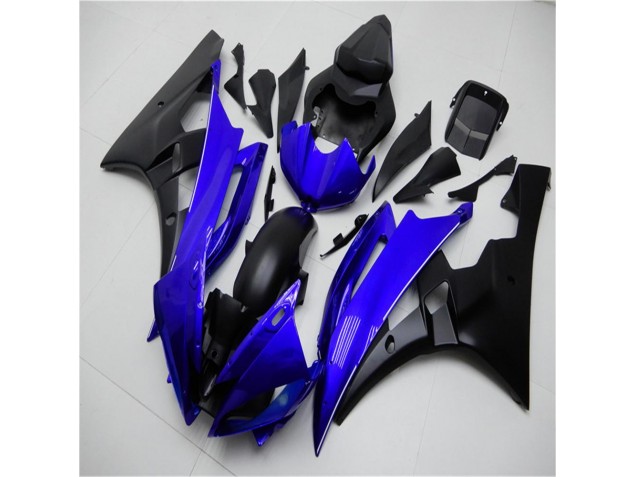 2006-2007 Blue Black Yamaha YZF R6 Motorcycle Replacement Fairings & Bodywork Canada 2006-2007 Blue Black Yamaha YZF R6 Motorcycle Replacement Fairings & Bodywork Canada