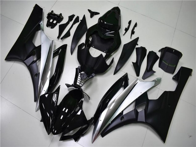 2006-2007 Silver Black Yamaha YZF R6 Bike Fairing Canada 2006-2007 Silver Black Yamaha YZF R6 Bike Fairing Canada