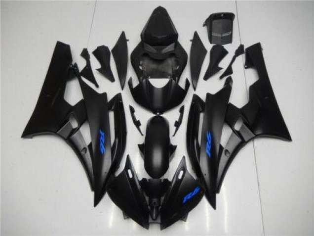 2006-2007 Black Blue Yamaha YZF R6 Bike Fairing Kit Canada 2006-2007 Black Blue Yamaha YZF R6 Bike Fairing Kit Canada