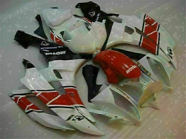 2006-2007 Red White Yamaha YZF R6 Replacement Fairings Canada 2006-2007 Red White Yamaha YZF R6 Replacement Fairings Canada