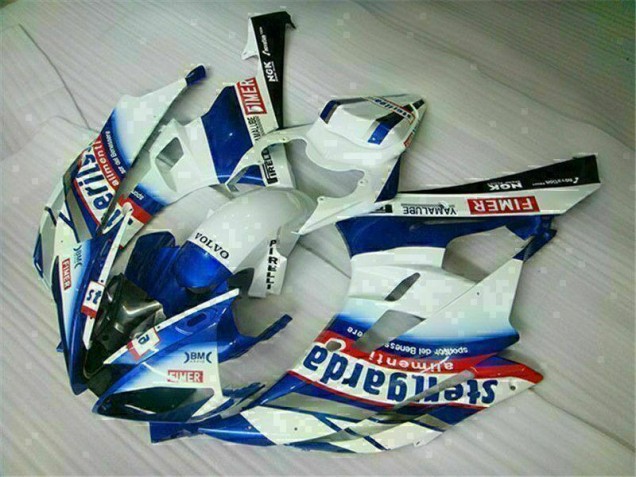 2006-2007 White Blue Yamaha YZF R6 Motorbike Fairing Canada 2006-2007 White Blue Yamaha YZF R6 Motorbike Fairing Canada
