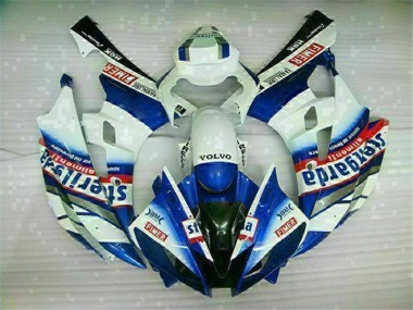 2006-2007 White Blue Yamaha YZF R6 Motorbike Fairing Canada