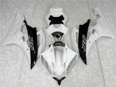 2006-2007 White Black Yamaha YZF R6 Bike Fairings Canada