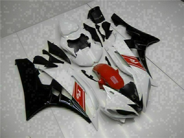 2006-2007 White Black Yamaha YZF R6 Motorbike Fairing Canada 2006-2007 White Black Yamaha YZF R6 Motorbike Fairing Canada