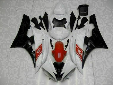2006-2007 White Black Yamaha YZF R6 Motorbike Fairing Canada