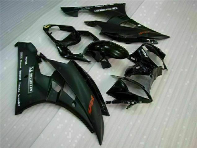 2006-2007 Black Yamaha YZF R6 Motorbike Fairing Kits Canada 2006-2007 Black Yamaha YZF R6 Motorbike Fairing Kits Canada