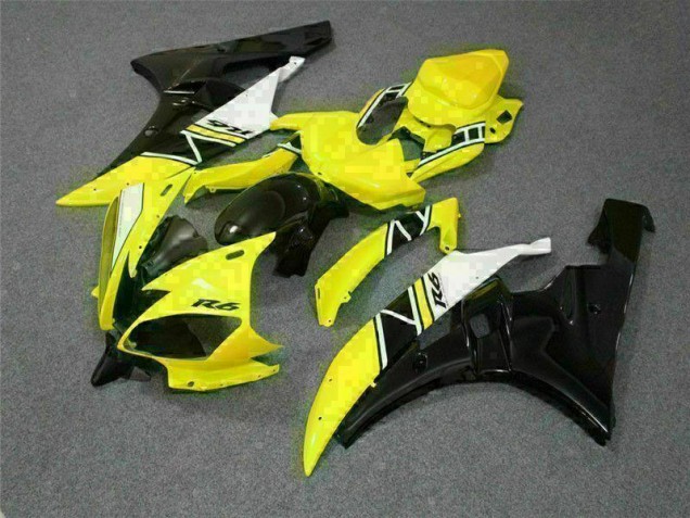 2006-2007 Yellow Yamaha YZF R6 Bike Fairing Canada 2006-2007 Yellow Yamaha YZF R6 Bike Fairing Canada