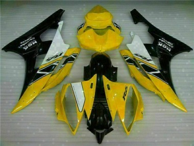 2006-2007 Yellow Black Yamaha YZF R6 Motorbike Fairing Canada