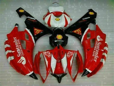 2006-2007 Red Yamaha YZF R6 Bike Fairing Kit Canada