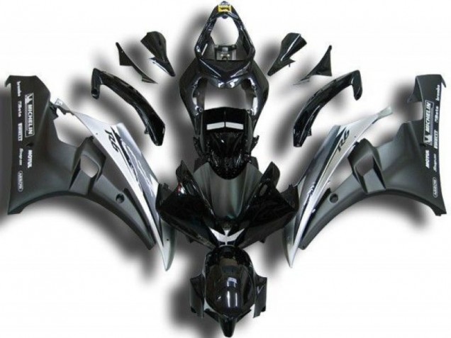 2006-2007 Black White Yamaha YZF R6 Replacement Fairings Canada 2006-2007 Black White Yamaha YZF R6 Replacement Fairings Canada