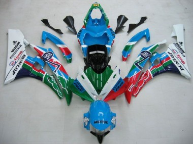 2006-2007 Multi Color Yamaha YZF R6 Motorcycle Fairings Kit Canada