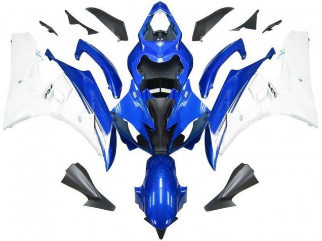 2006-2007 Blue White Yamaha YZF R6 Motorcycle Fairing Kit Canada 2006-2007 Blue White Yamaha YZF R6 Motorcycle Fairing Kit Canada