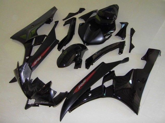 2006-2007 OEM Style Black Yamaha YZF R6 Motorcycle Fairings Canada 2006-2007 OEM Style Black Yamaha YZF R6 Motorcycle Fairings Canada
