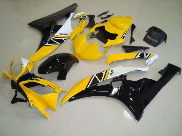 2006-2007 Yellow Yamaha YZF R6 Motorbike Fairings Canada 2006-2007 Yellow Yamaha YZF R6 Motorbike Fairings Canada