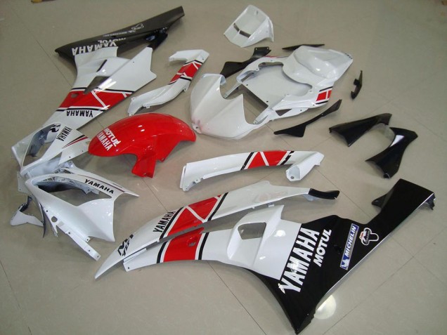 2006-2007 Red White Black Yamaha YZF R6 Motor Fairings Canada 2006-2007 Red White Black Yamaha YZF R6 Motor Fairings Canada