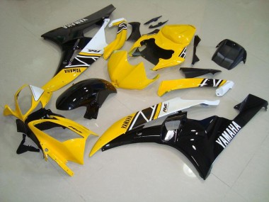 2006-2007 Yellow Yamaha YZF R6 Motorcycle Fairing Canada