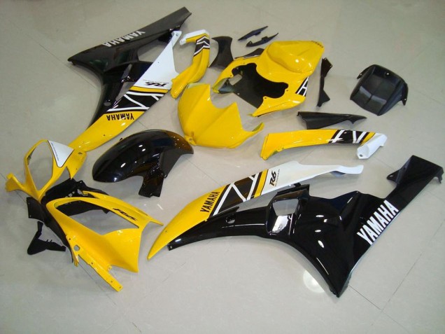 2006-2007 Yellow Yamaha YZF R6 Motorcycle Fairing Canada 2006-2007 Yellow Yamaha YZF R6 Motorcycle Fairing Canada