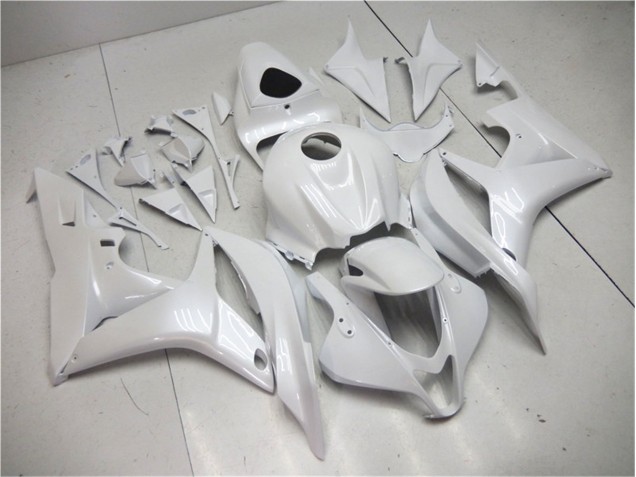 2007-2008 Pearl White Honda CBR600RR Motorbike Fairing Canada 2007-2008 Pearl White Honda CBR600RR Motorbike Fairing Canada