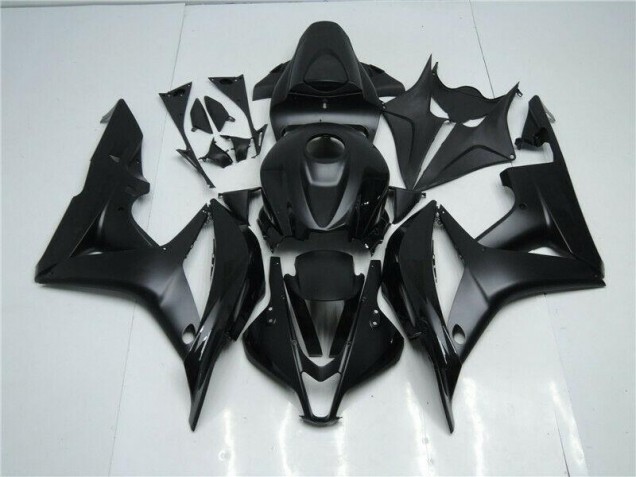 2007-2008 Black Honda CBR600RR Bike Fairing Kit Canada 2007-2008 Black Honda CBR600RR Bike Fairing Kit Canada