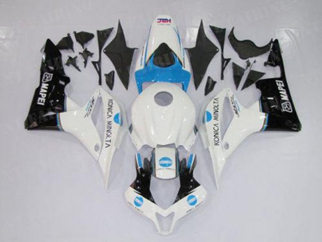 2007-2008 White Blue Black Honda CBR600RR Motorbike Fairing Kits Canada 2007-2008 White Blue Black Honda CBR600RR Motorbike Fairing Kits Canada