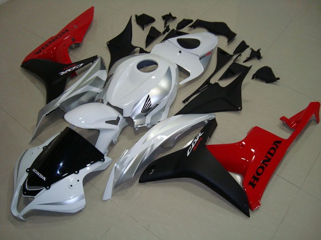 2007-2008 White Black Red Honda CBR600RR Bike Fairing Canada
