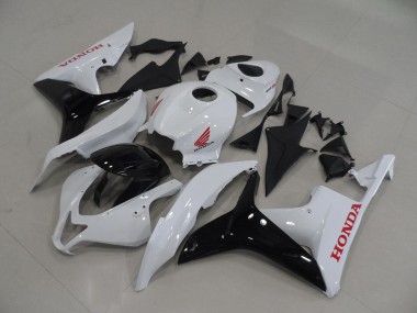 2007-2008 White Black Honda CBR600RR Replacement Motorcycle Fairings Canada