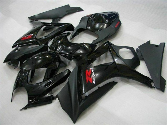 2007-2008 Black Suzuki GSXR 1000 K7 Motorcycle Fairing Kits Canada 2007-2008 Black Suzuki GSXR 1000 K7 Motorcycle Fairing Kits Canada