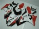 2007-2008 Red White Suzuki GSXR 1000 K7 Motorcycle Bodywork Canada 2007-2008 Red White Suzuki GSXR 1000 K7 Motorcycle Bodywork Canada