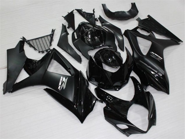 2007-2008 Black Suzuki GSXR 1000 K7 Motorcycle Replacement Fairings Canada 2007-2008 Black Suzuki GSXR 1000 K7 Motorcycle Replacement Fairings Canada