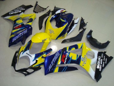 2007-2008 Yellow Corona Suzuki GSXR 1000 K7 Bike Fairing Kit Canada