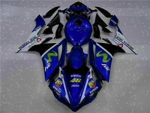 2007-2008 Blue Yamaha YZF R1 Motorcyle Fairings Canada 2007-2008 Blue Yamaha YZF R1 Motorcyle Fairings Canada