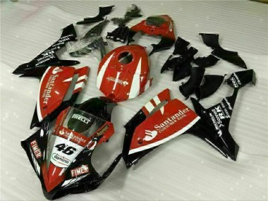 2007-2008 Red Yamaha YZF R1 Motorcycle Fairings Kit Canada