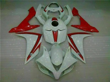 2007-2008 White Red Yamaha YZF R1 Motorbike Fairing Canada