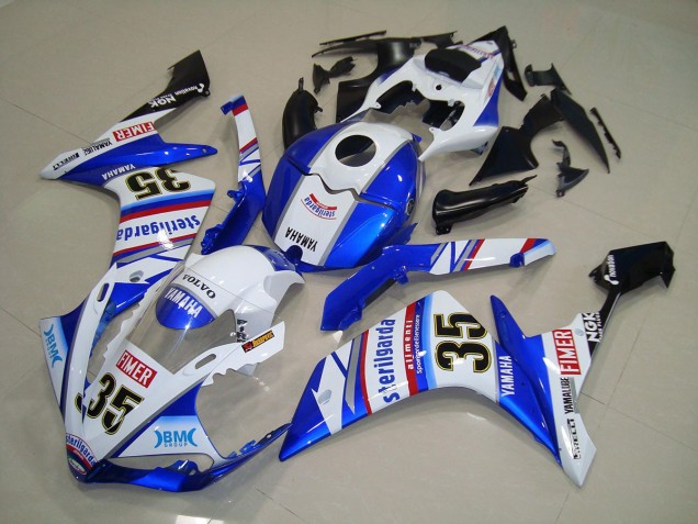 2007-2008 Blue Stickers Yamaha YZF R1 Motorcycle Fairings Canada 2007-2008 Blue Stickers Yamaha YZF R1 Motorcycle Fairings Canada