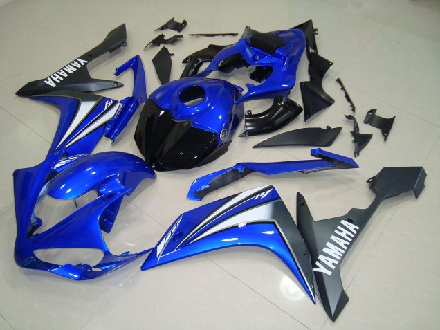 2007-2008 Blue White Yamaha YZF R1 Motorbike Fairings Canada 2007-2008 Blue White Yamaha YZF R1 Motorbike Fairings Canada