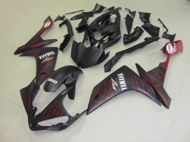 2007-2008 Matte Red Flame Yamaha YZF R1 Motor Bike Fairings Canada