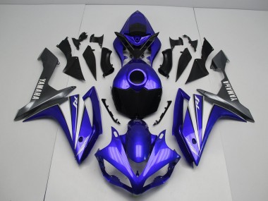 2007-2008 Blue White Yamaha YZF R1 Bike Fairing Kit Canada