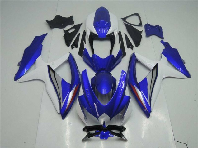 2008-2010 Blue White Suzuki GSXR 600/750 Motorcylce Fairings Canada 2008-2010 Blue White Suzuki GSXR 600/750 Motorcylce Fairings Canada