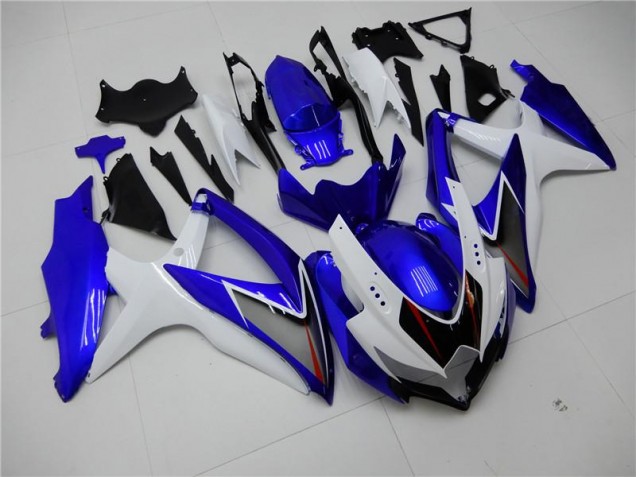 2008-2010 White Blue Suzuki GSXR 600/750 Motorbike Fairings Canada 2008-2010 White Blue Suzuki GSXR 600/750 Motorbike Fairings Canada