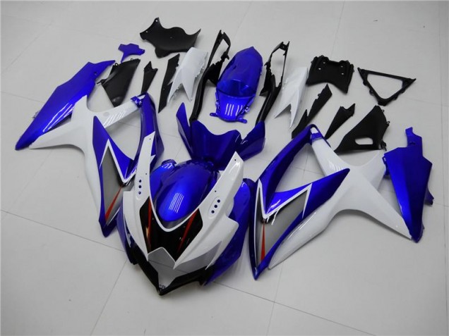 2008-2010 White Blue Suzuki GSXR 600/750 Motorbike Fairings Canada 2008-2010 White Blue Suzuki GSXR 600/750 Motorbike Fairings Canada