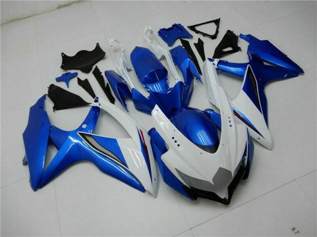 2008-2010 Blue White Suzuki GSXR 600/750 Bike Fairing Canada 2008-2010 Blue White Suzuki GSXR 600/750 Bike Fairing Canada