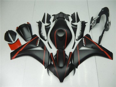 2008-2011 Matte Black Red Honda CBR1000RR Motorcycle Fairing Canada