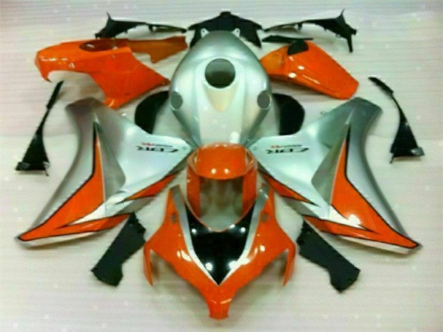 2008-2011 Silver Orange Honda CBR1000RR Bike Fairings Canada 2008-2011 Silver Orange Honda CBR1000RR Bike Fairings Canada