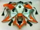 2008-2011 Silver Orange Honda CBR1000RR Bike Fairings Canada 2008-2011 Silver Orange Honda CBR1000RR Bike Fairings Canada