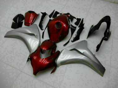2008-2011 Red Silver Honda CBR1000RR Replacement Motorcycle Fairings Canada