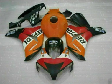 2008-2011 Orange Repsol Honda CBR1000RR Replacement Fairings Canada