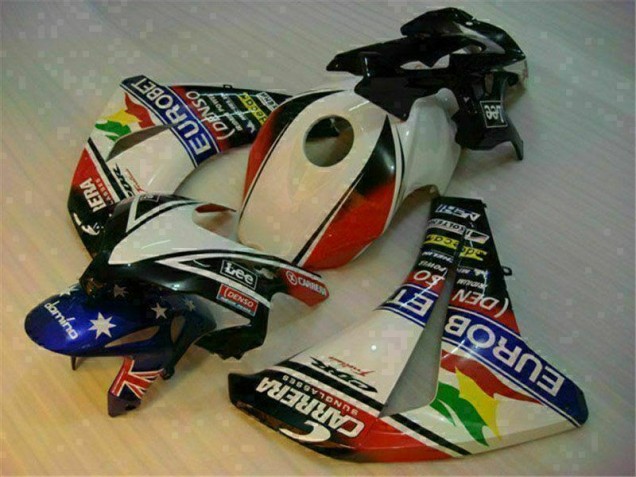 2008-2011 White Blue Honda CBR1000RR Motorcycle Fairing Canada 2008-2011 White Blue Honda CBR1000RR Motorcycle Fairing Canada