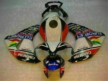 2008-2011 White Blue Honda CBR1000RR Motorcycle Fairing Canada