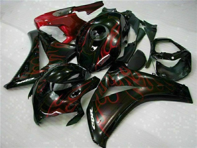 2008-2011 Red Flame Honda CBR1000RR Motorbike Fairing Kits Canada 2008-2011 Red Flame Honda CBR1000RR Motorbike Fairing Kits Canada